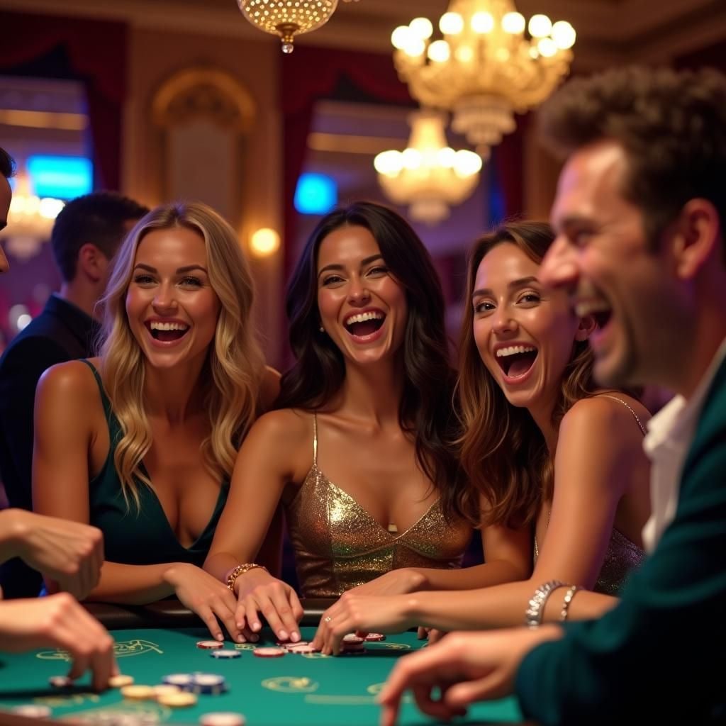 Teen Patti game cards and betting layout on Big Time Gaming table